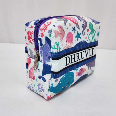 Personalised Star Fish Printed Kids Box Pouch