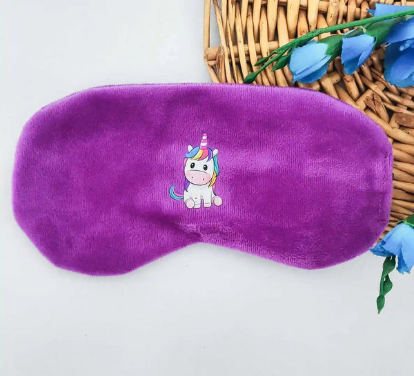 Personalized Kids Eye Mask - Purple