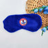 Personalised Blue Printed Kids Neck Pillow Combo