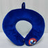 Personalised Blue Printed Kids Neck Pillow Combo