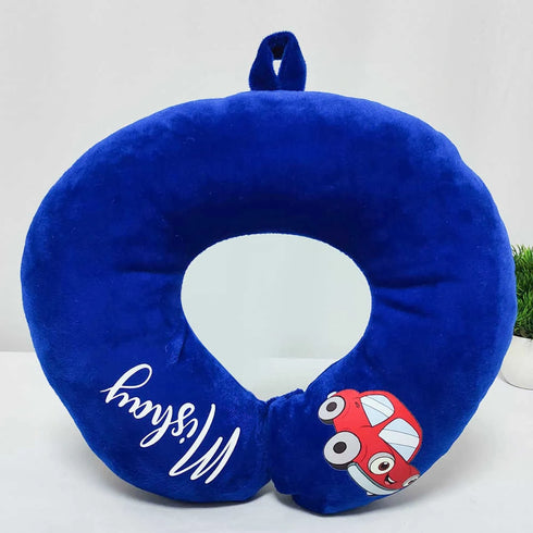 Personalised Car Printed Kids Neck Pillow