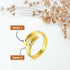Personalised Couple Name Ring | Valentines Day Gift