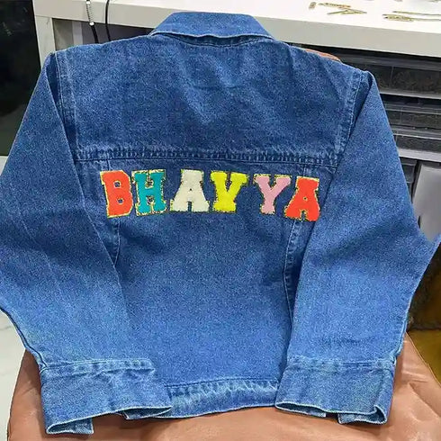 Personalised Denim Jacket for Kids