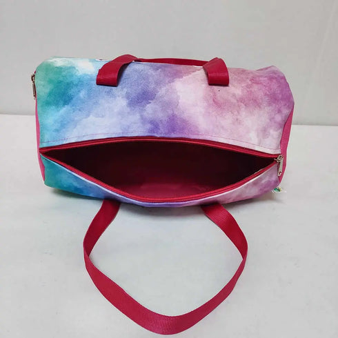 Personalised Multicolor Printed Kids Swimming Duffle Bag