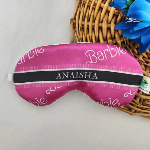 Personalized Barbie Printed Kids Eye Mask