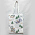 Personalised Tree Printed Kids Tote Bag