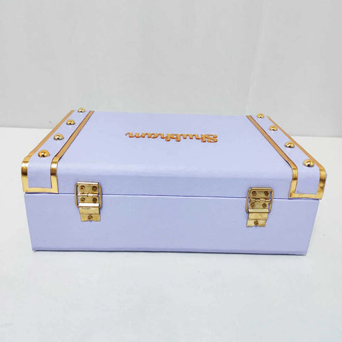 Customized Trunk Box With One Name - Purple