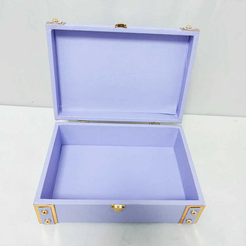 Customized Trunk Box With One Name - Purple