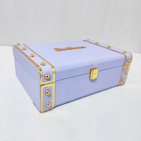 Customized Trunk Box With One Name - Purple