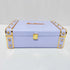 Customized Trunk Box With One Name - Purple