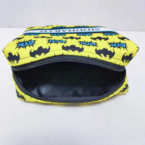 Personalized Bats Animal Printed Kids Box Pouch