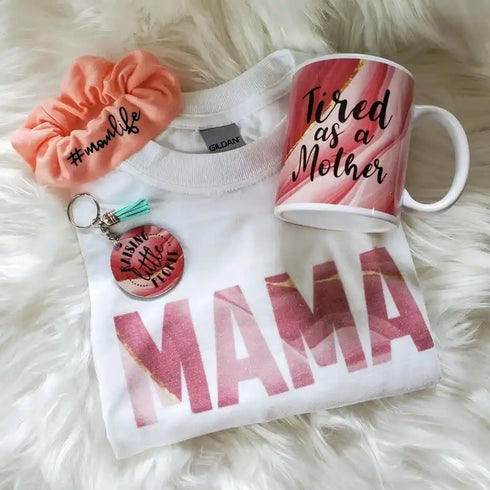 Personalized Women's Day o| Mother's Day T-Shirt Gift Combo