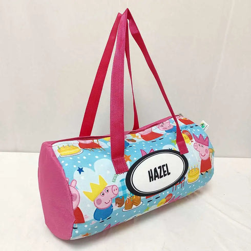 Personalised Cartoon Printed Kids Swimming Duffle Bag