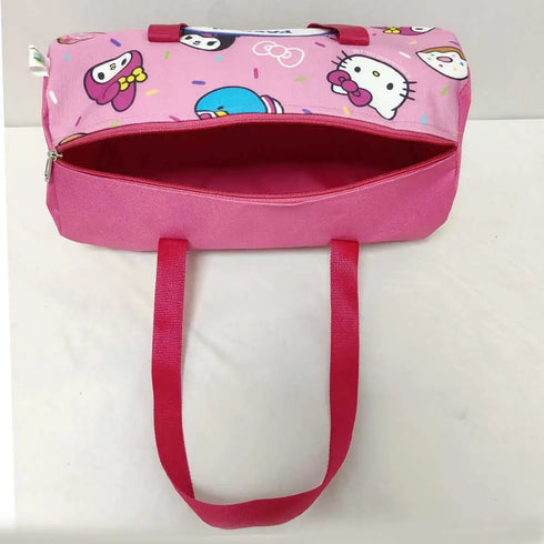 Personalised Donut Printed Kids Swimming Duffle Bag