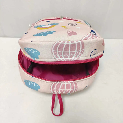 Personalized Air Balloon Printed Kids Backpack