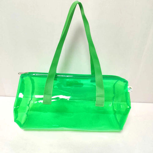 Personalized Kids Jelly Duffle Bag - Dark Green