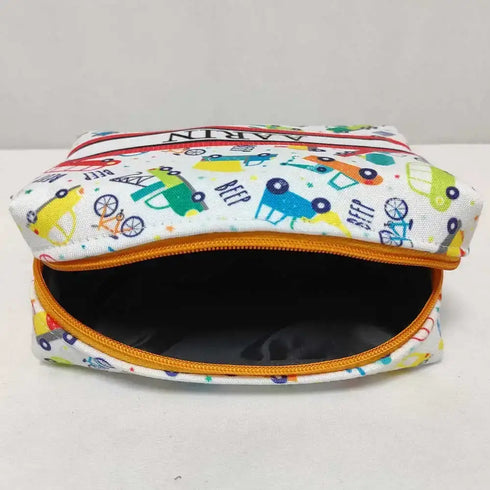 Personalised Duffle Bag with Box Pouch Combo Gift Set for Kids