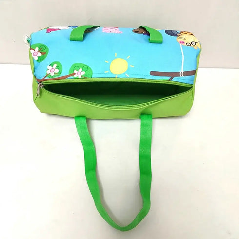 Personalized Duffle Bag with Box Pouch Combo Gift Set for Kids