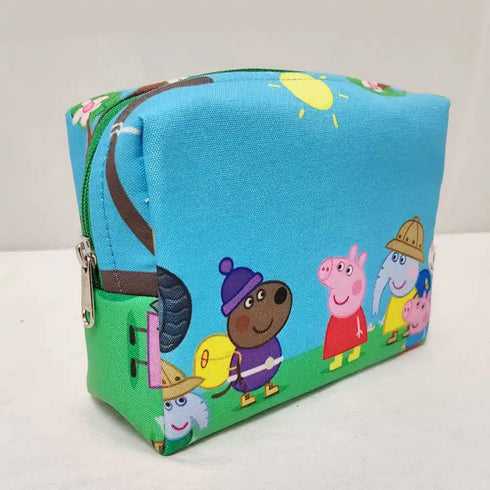 Personalized Cartoon Printed Kids Box Pouch