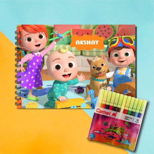Personalized Drawing Book for Kids