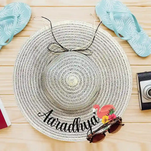 Personalized Summer Beach Hat For Women