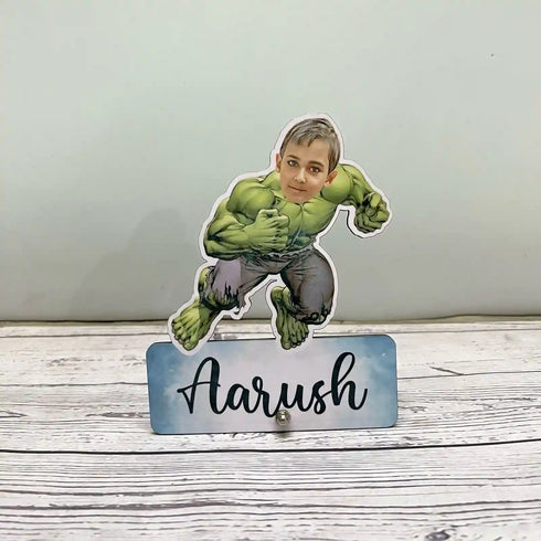 Personalized Photo Caricature Stand for Kids