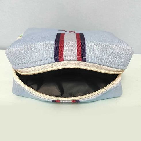 Personalized Blue Strap Printed Luna Bag Combo Gift Set