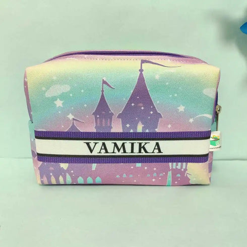 Personalized Duffle Bag with Box Pouch Combo for Kids