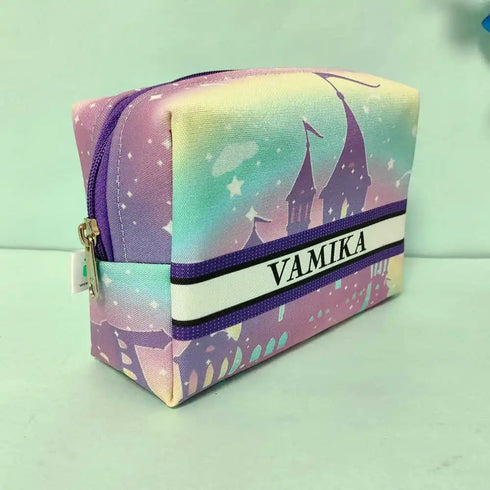 Personalized Duffle Bag with Box Pouch Combo for Kids