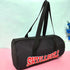 Personalized Black Printed Swimming Duffle Bag for Kids