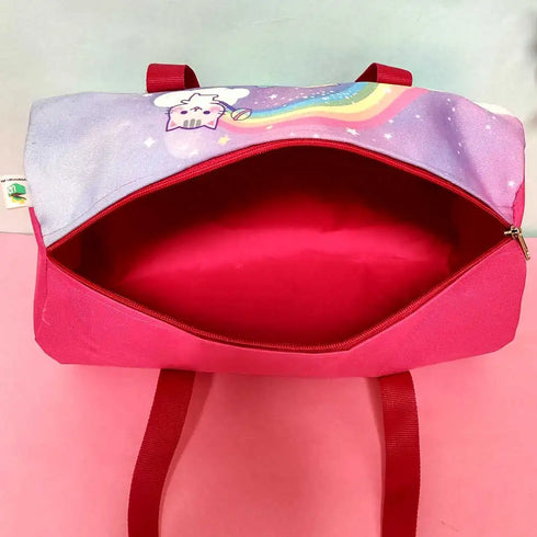 Personalized Cat Printed Swimming Duffle Bag for Kids