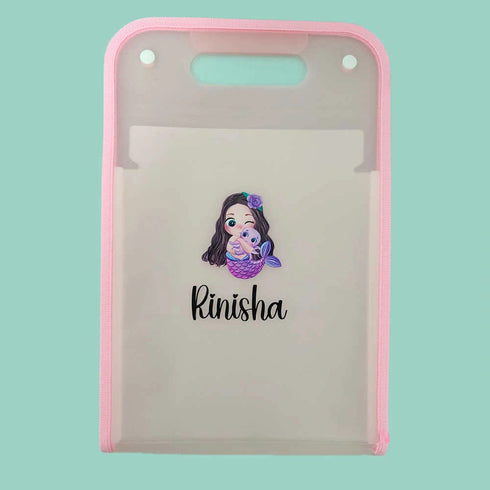 Personalized A4 Folder with Name for Kids