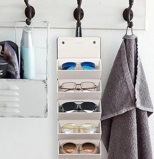 Personalized 5 Slot Eye Glass Storage Travel Case