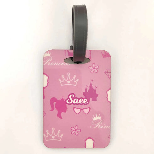 Personalized Printed Pencil Pouch with Luggage Tag Combo for Kids
