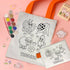 Personalized Kids DIY Tote Bag with Pouch Coloring Combo