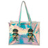 Personalized Holographic Travel Kids Tote Bag