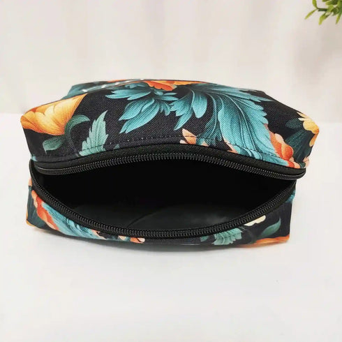 Personalized Leaf Printed Box Pouch