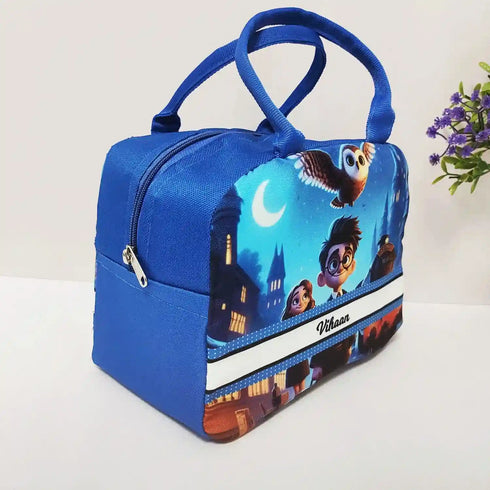 Personalized Printed Kids Lunch Bag With Handle
