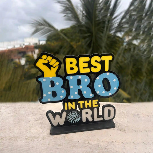 Personalised Best Bro Table Top