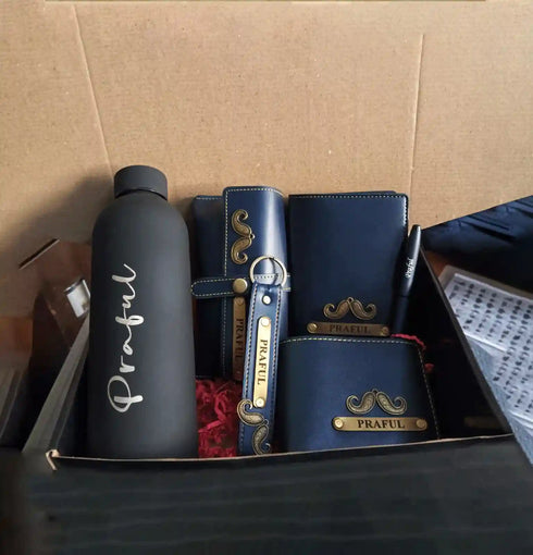 Personalized Men's Wallet Gifting Combo