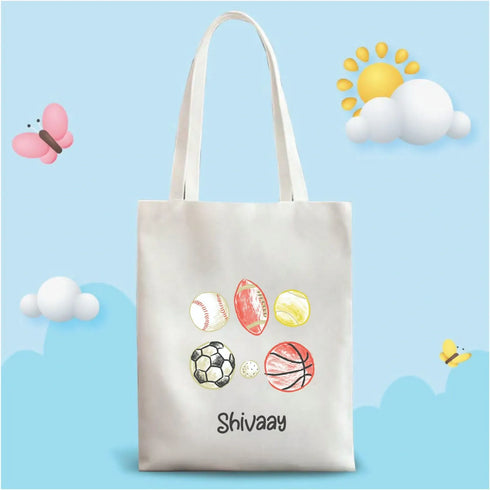 Personalized Kids Tote Bag