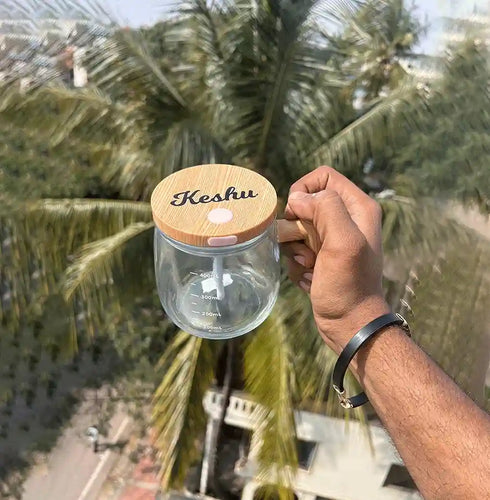 Personalized Self Stirring Mug