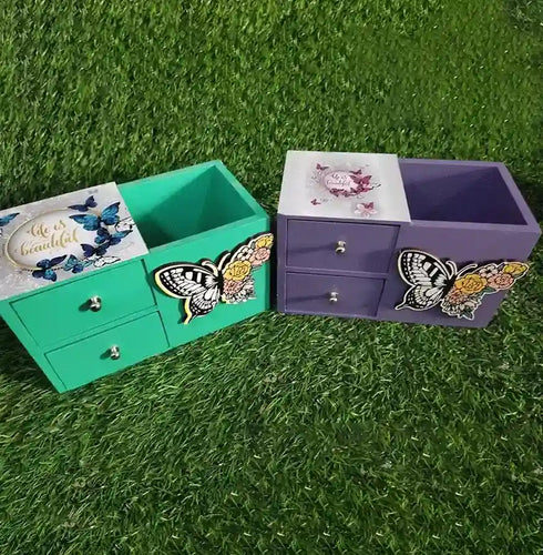 Personalised Kids Wood Mdf Pen Stand