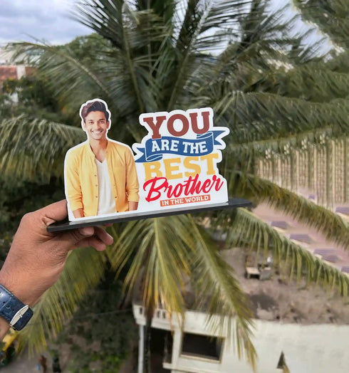 Personalised Rakhi Photo Table Top