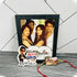 Personalized Rakhi Combo Frame with MDF Cutout and Rakhi