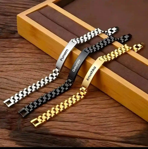 Personalized Men's Fancy Bracelet Rakhi