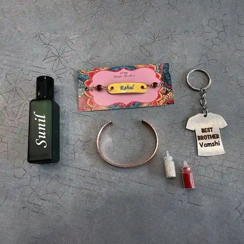 Personalized Rakhi Combo