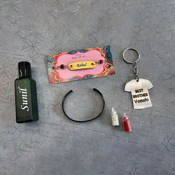 Personalized Rakhi Combo