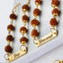 Customize Rudraksh Chain Rakhi Set of 2
