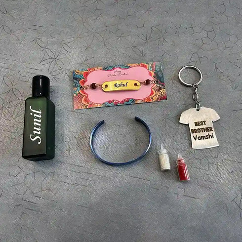 Personalized Rakhi Combo
